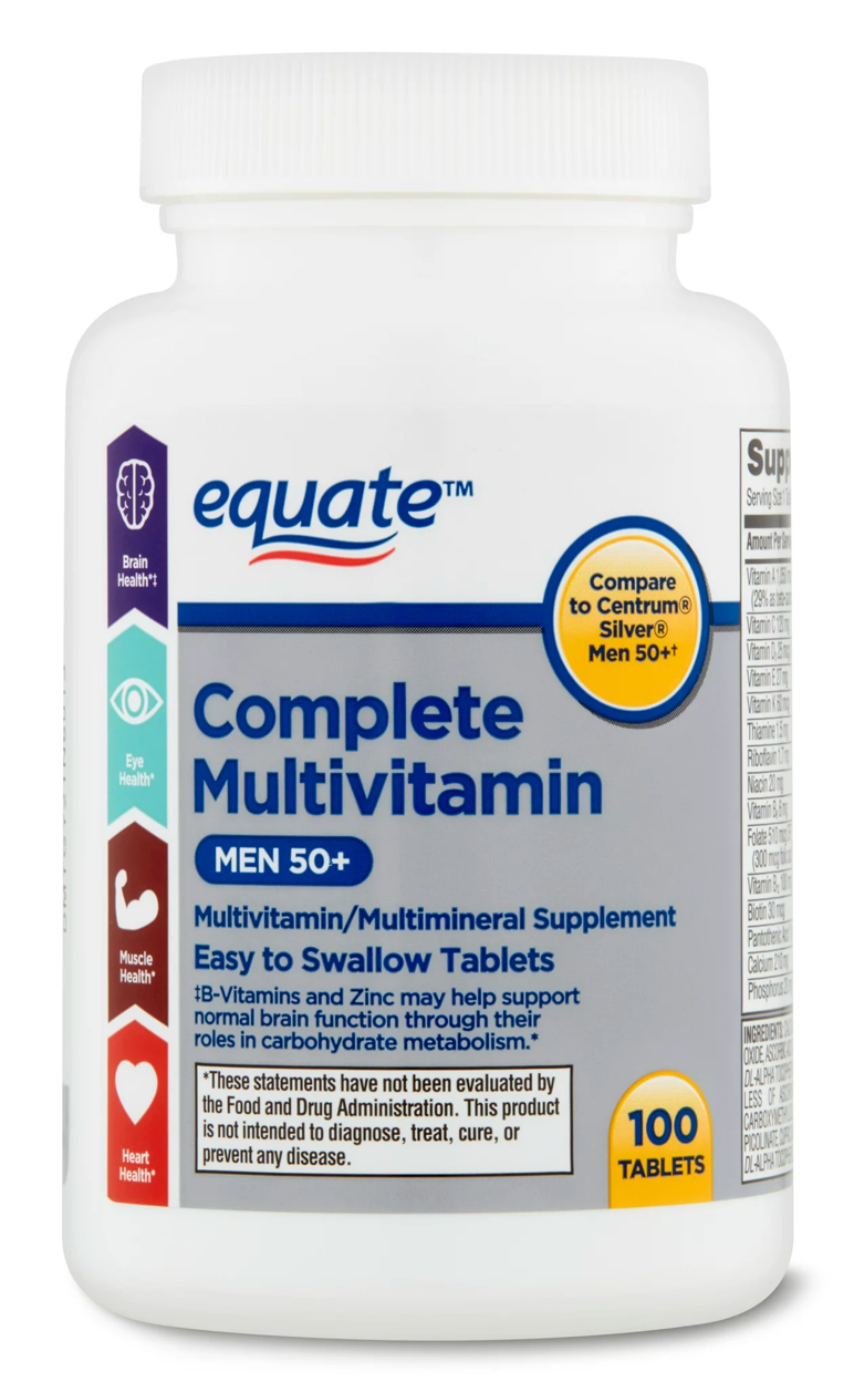 50+ 이퀘이트 맨 컴플릿 멀티비타민 100정