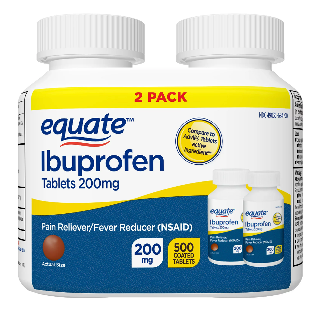 이퀘이트 아이부프로펜 200mg 250정 2개 (500정)