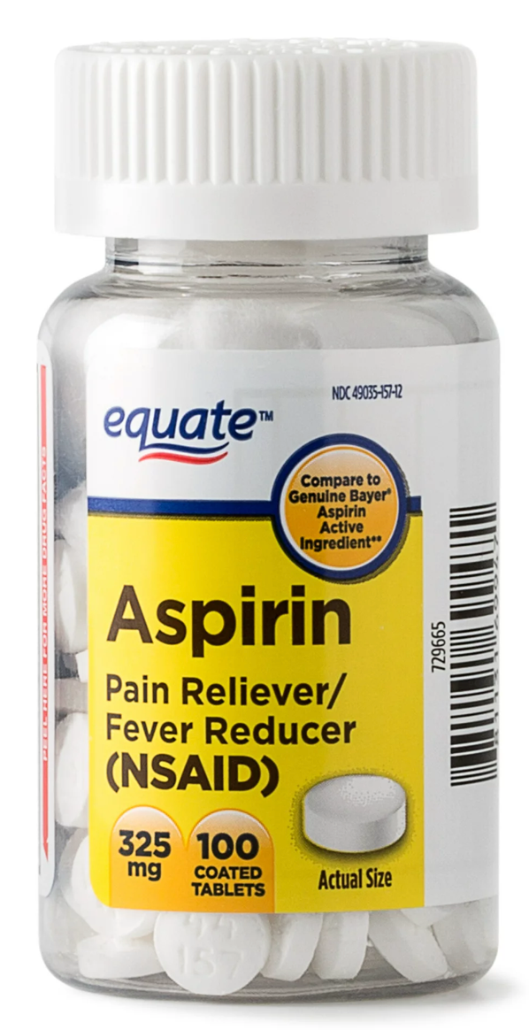 이퀘이트 아스피린 325mg 100정