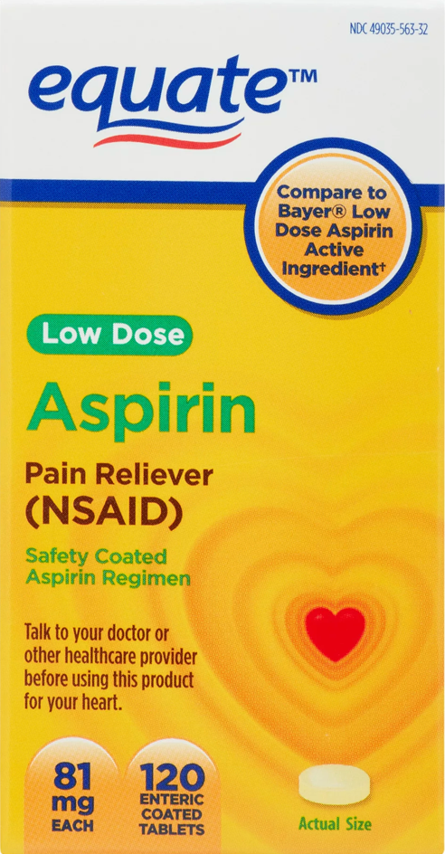 이퀘이트 아스피린 81mg 120정