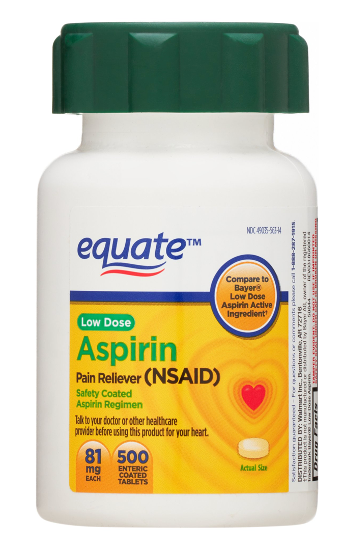 이퀘이트 아스피린 81mg 500정