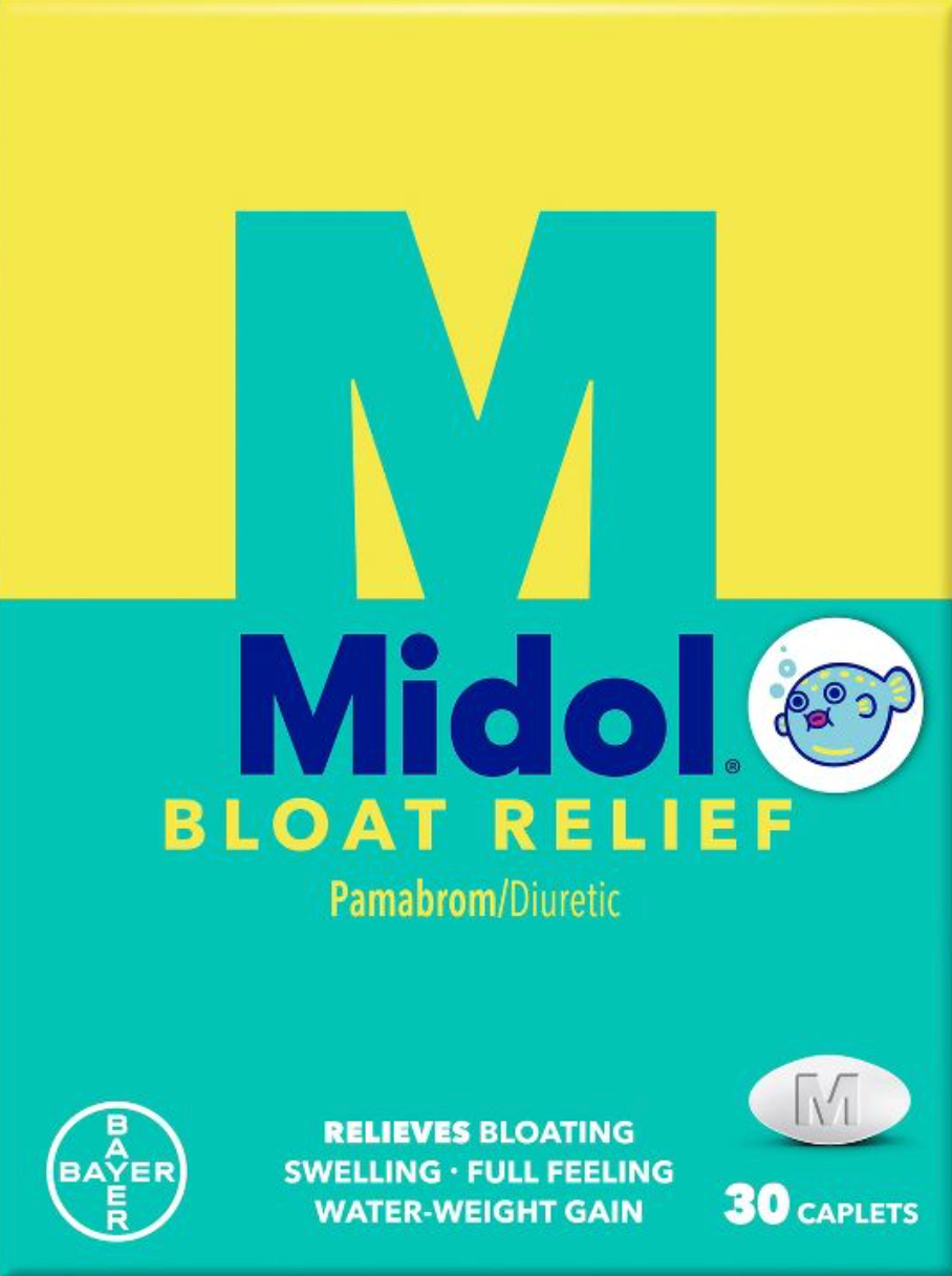 바이엘 미돌 카페인-프리 부기완화•이뇨제 30정