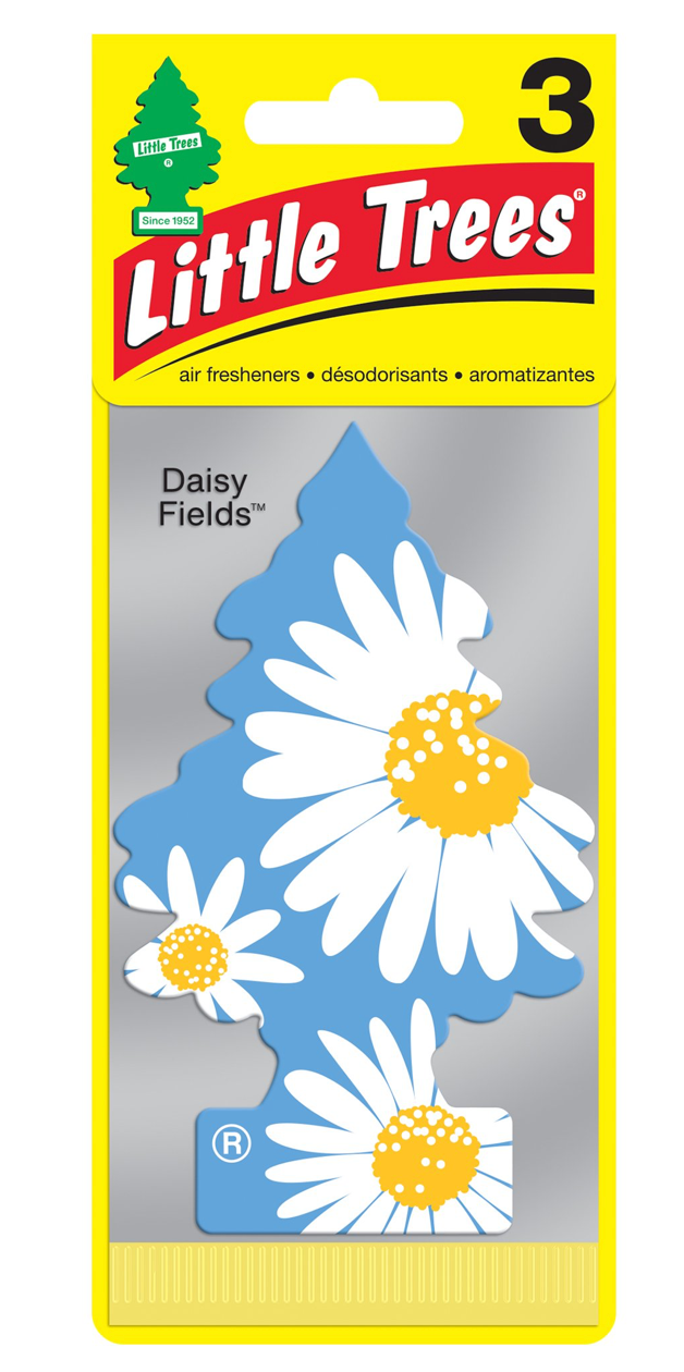 리틀트리스 Little Trees 프탈레이트-프리 자동차 방향제 Daisy Field 3매 *Since 1952*