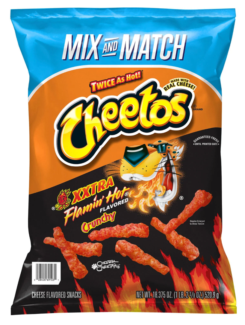 프리토레이 FritoLay 치토스 엑스트라 플레이밍핫 크런치 492g 2개 (990g) 🌶