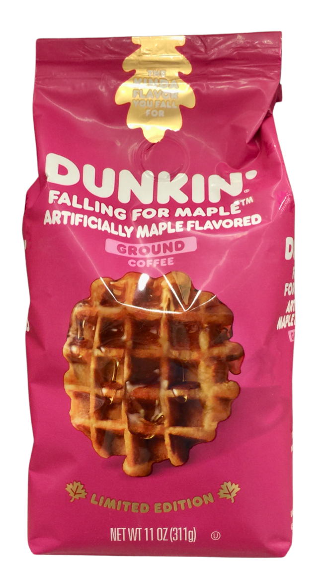 던킨 Dunkin 폴링 포 메이플 분쇄 커피 311g *메이플 흑설탕 한정판*
