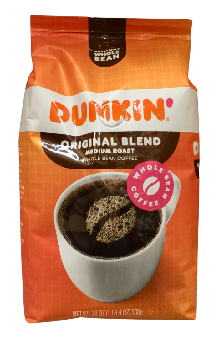 던킨 Dunkin 오리지널 블렌드 미디엄 로스트 홀빈 커피 566g *커피콩*