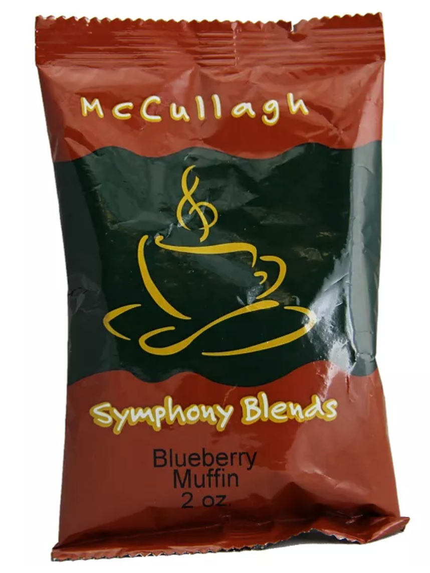 맥컬라 McCullagh 블루베리 머핀 원두커피 58g 40팩 (2.32kg) *150년 뉴욕 로스터*