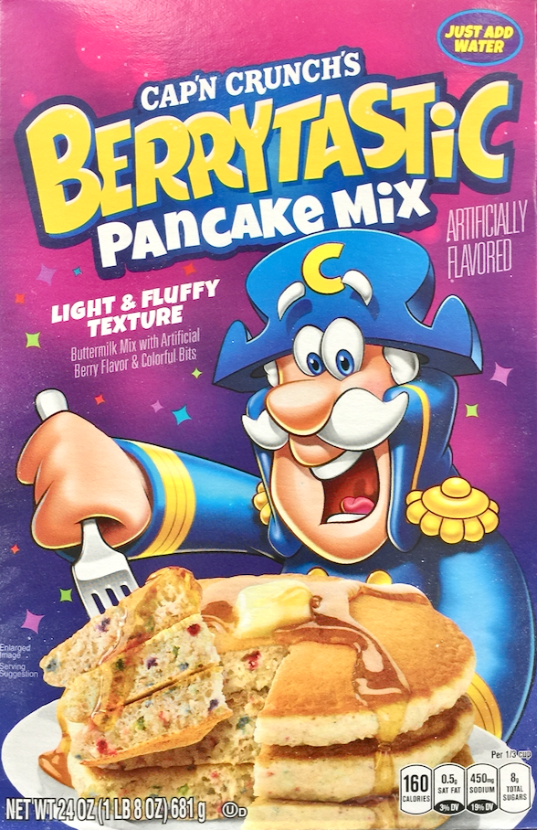 퀘이커 Quaker 캡앤크런치 베리타스틱 팬케잌 믹스 681g