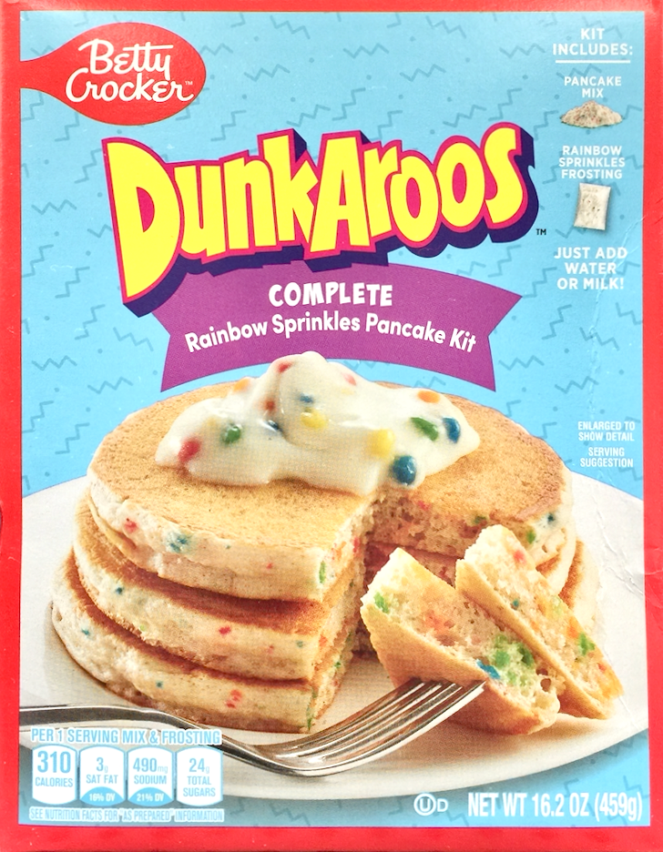 제너럴밀즈 General Mills 베티크로커 덩카루 레인보우 스프링클 팬케이크 키트 459g