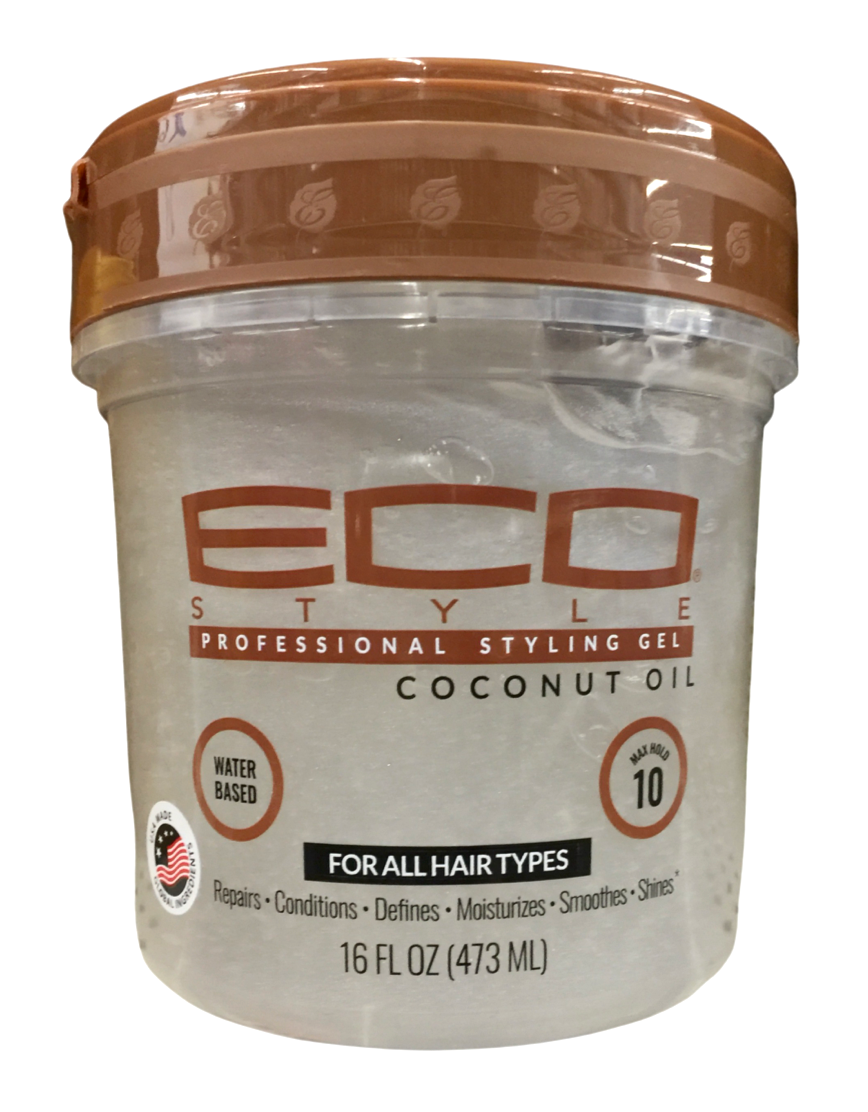 에코스타일러 Ecostyler 파라벤/프탈레이트-프리 코코넛오일 스타일링 젤 473ml