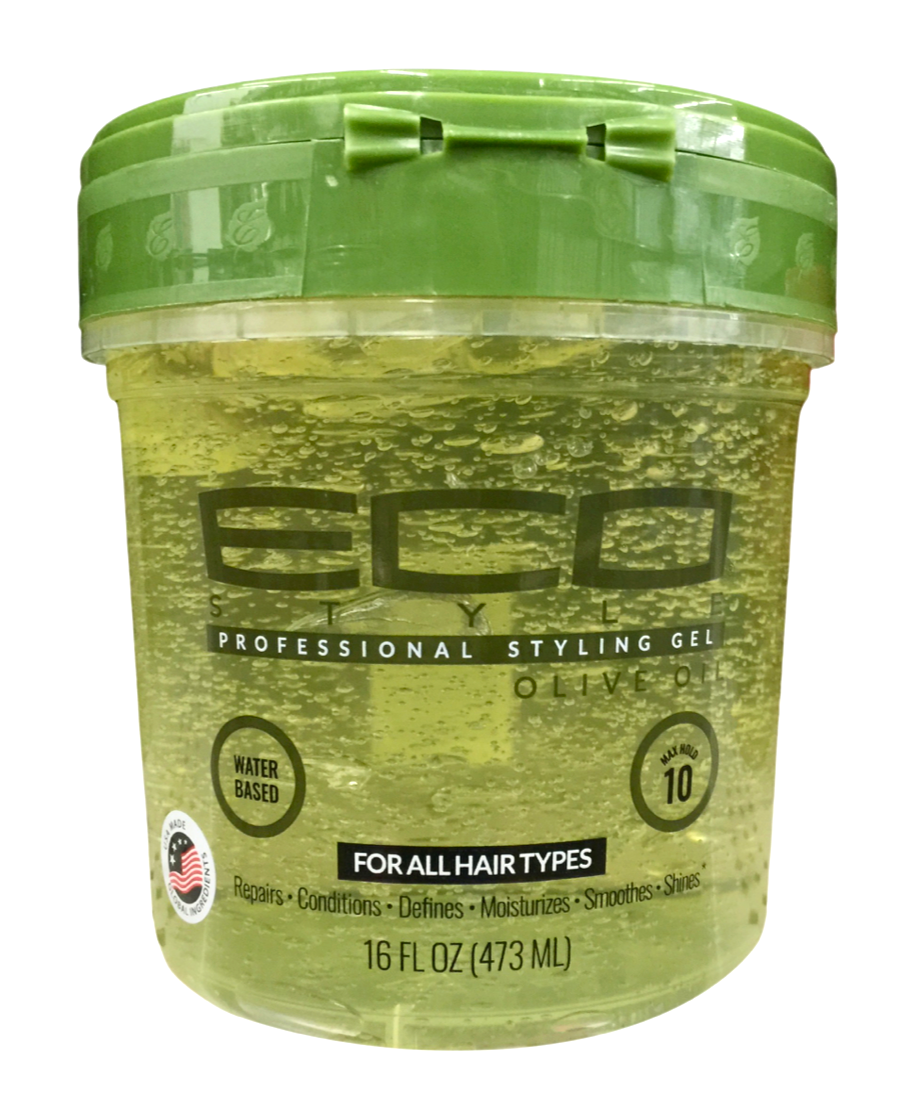 에코스타일러 Ecostyler 파라벤/프탈레이트-프리 올리브오일 UV 차단 스타일링 젤 473ml