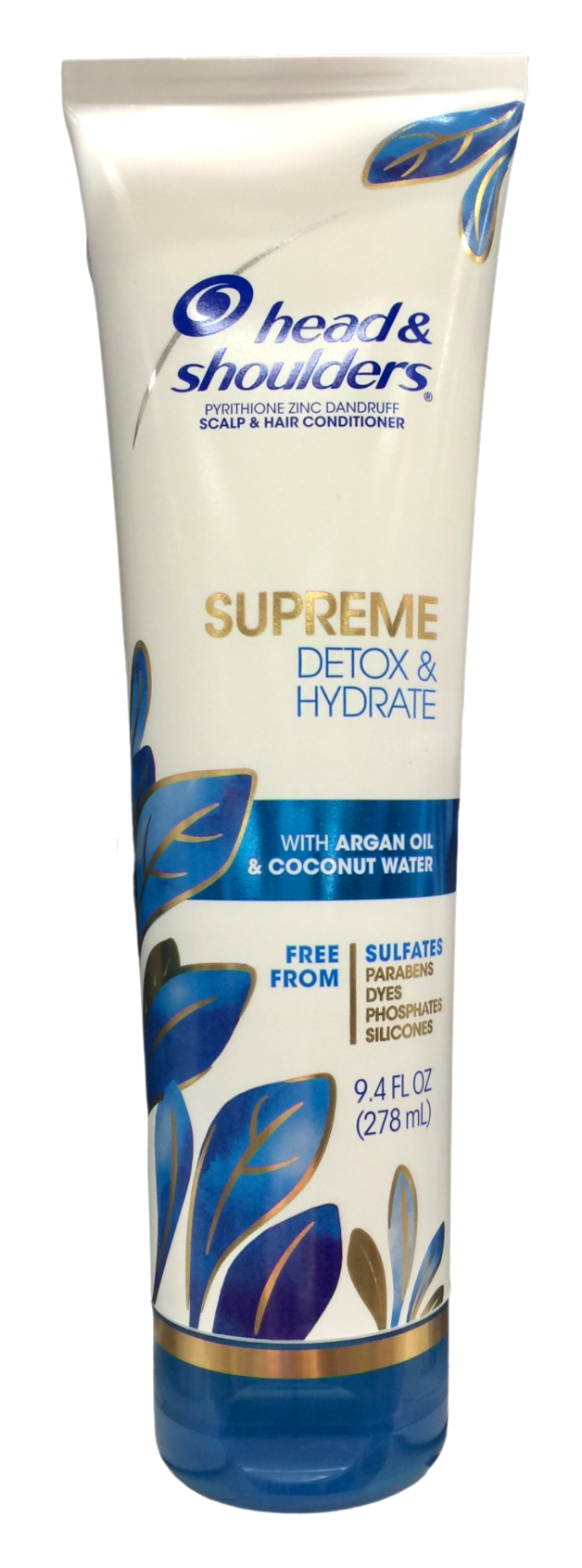 P&G 헤드앤숄더 파라벤/프탈레이트/황산-프리 수프림 디톡스 & 하이드레이트 비듬방지 컨디셔너 278ml