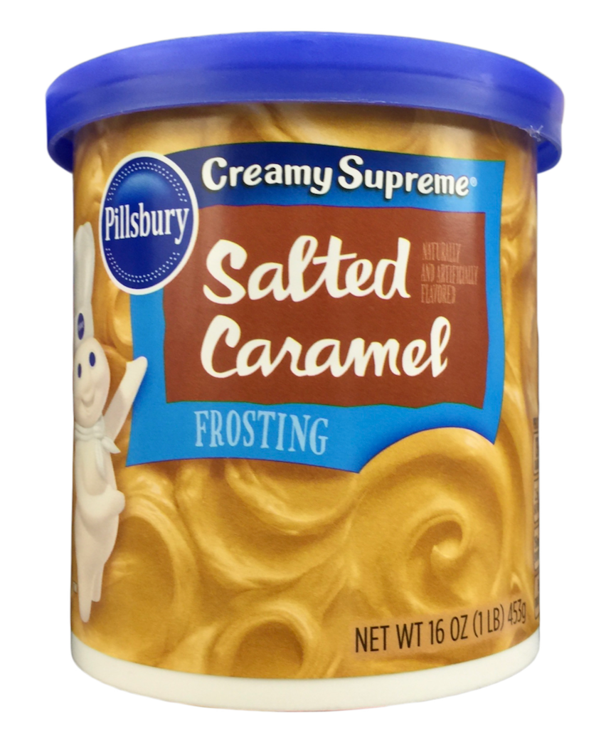 필즈베리 Pillsbury 글루텐-프리 솔티드 카라멜 프로스팅 453g