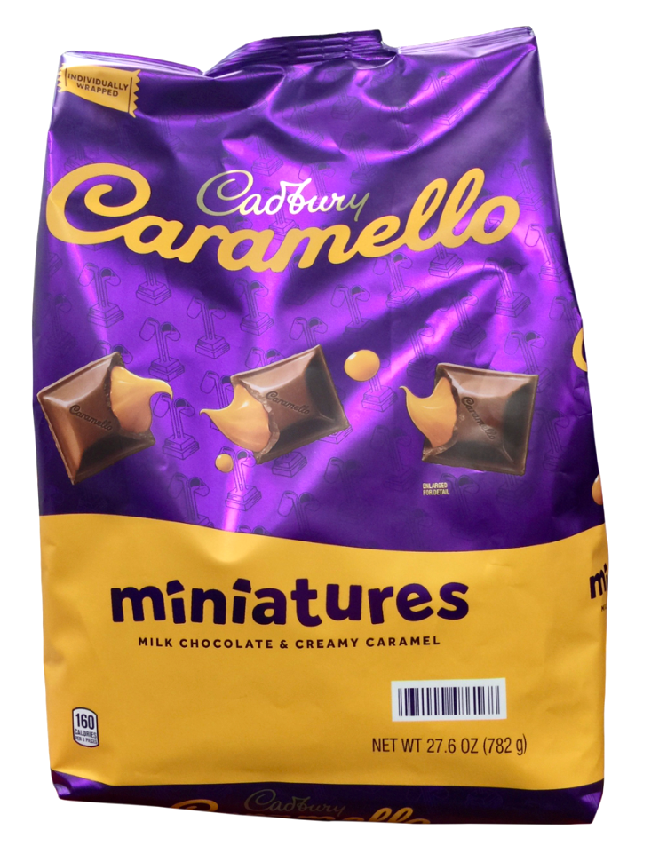 허쉬 캐드버리 카라멜로 미니어처 파티팩 782g