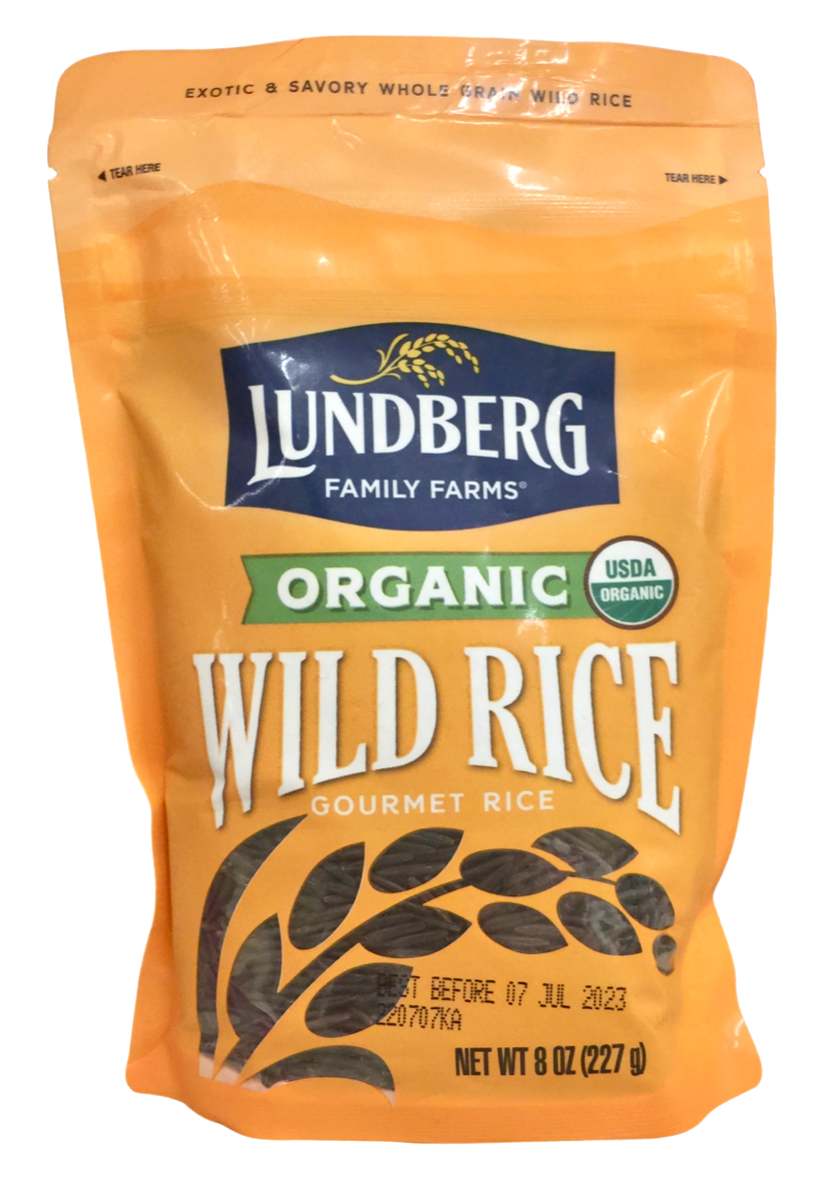 런드버그 Lundberg 유기농/Non-GMO 야생 흑미 227g *단백질 6.63g*