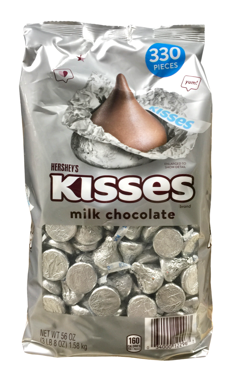 허쉬 키세스 글루텐-프리 밀크 초콜렛 밸류팩 1.58kg