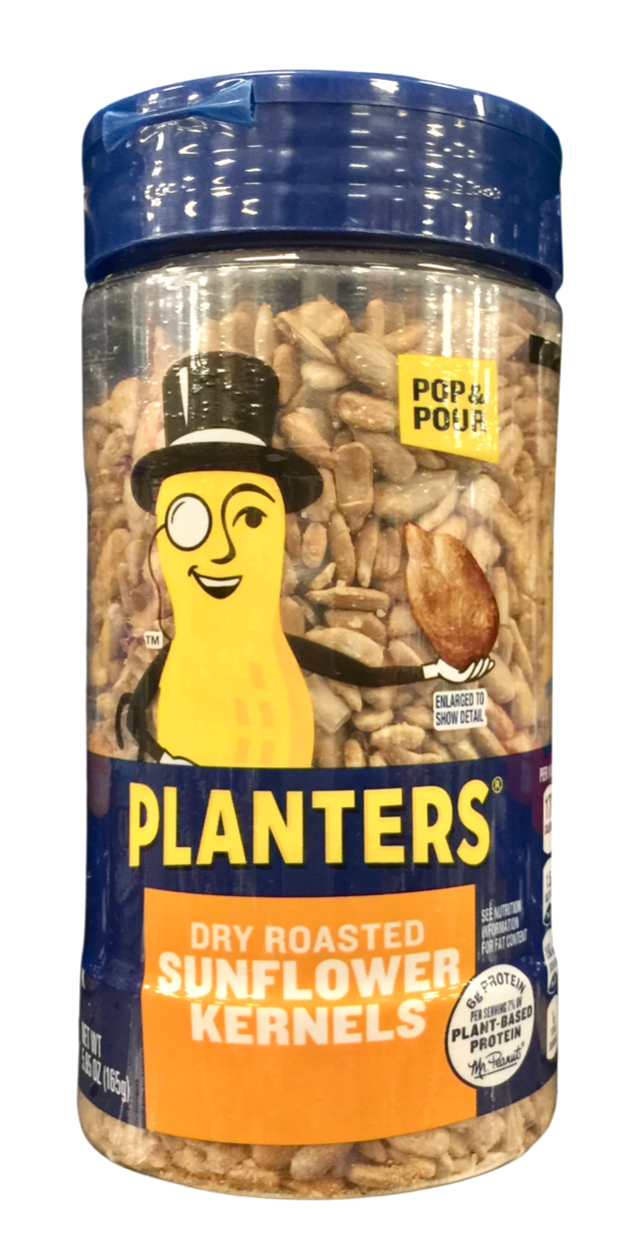 플랜터스 Planters 드라이 로스티드 선플라워 시드 (볶은 해바라기씨) 165g