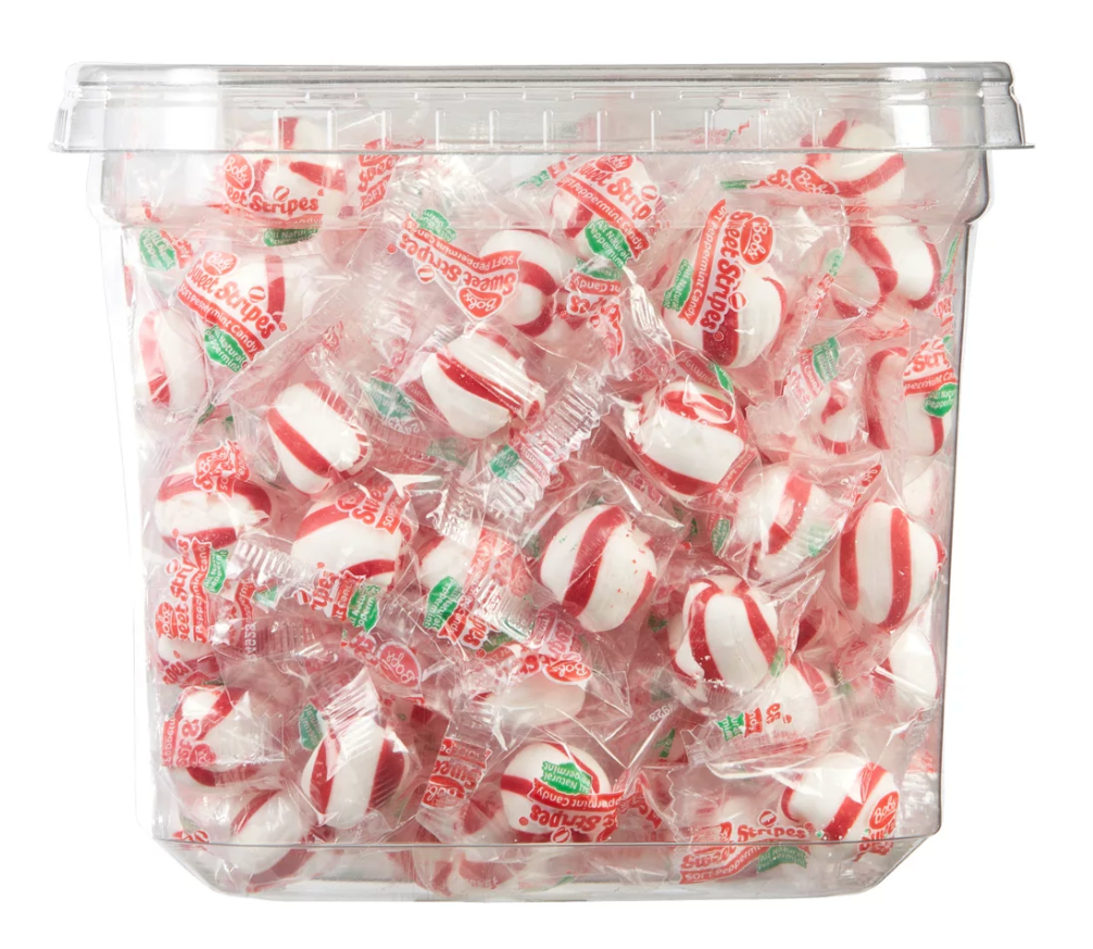 밥스 Bob's 스위트 스트라이프 소프트 페퍼민트 캔디 546g