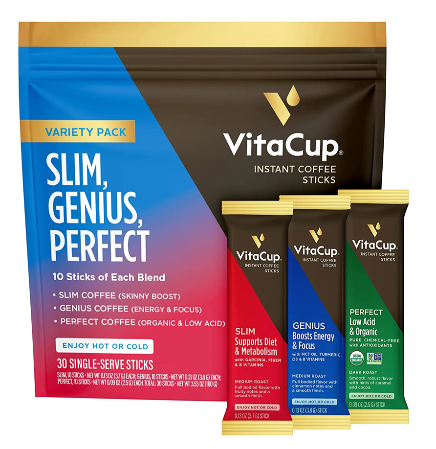 비타컵 VitaCup 인스턴트 커피 스틱 3가지맛 30개 (100g)