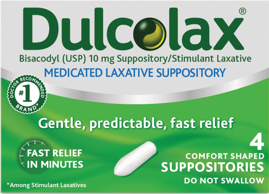 6+ 사노피 돌코락스 비사코딜 10mg 좌약 4정 2팩 (8정)