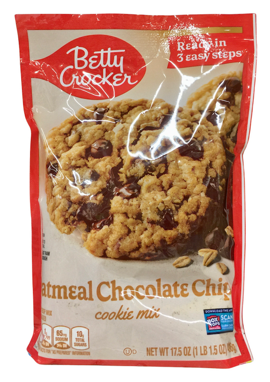 제너럴밀즈 General Mills 베티크로커 오트밀 초콜렛칩 쿠키 믹스 496g