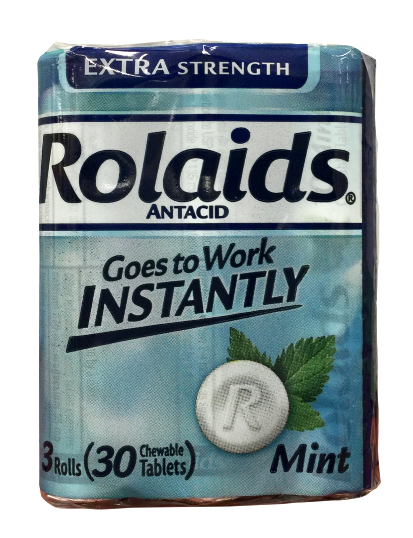 12+ P&G 로레이즈 위산중화 엑스트라 스트랭쓰 민트맛 츄어블 10정 6롤 (60정)