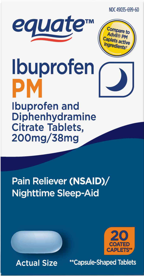이퀘이트 PM 아이부프로펜 200mg + 수면유도 20정