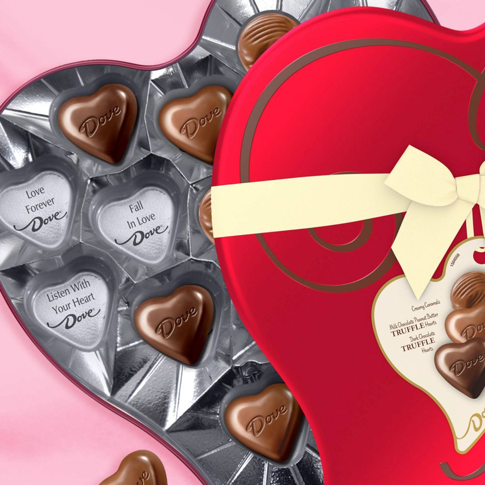 마스 Mars 도브 트러플 하트 어소티드 초콜렛 Tin 278g *발렌타인 한정판*