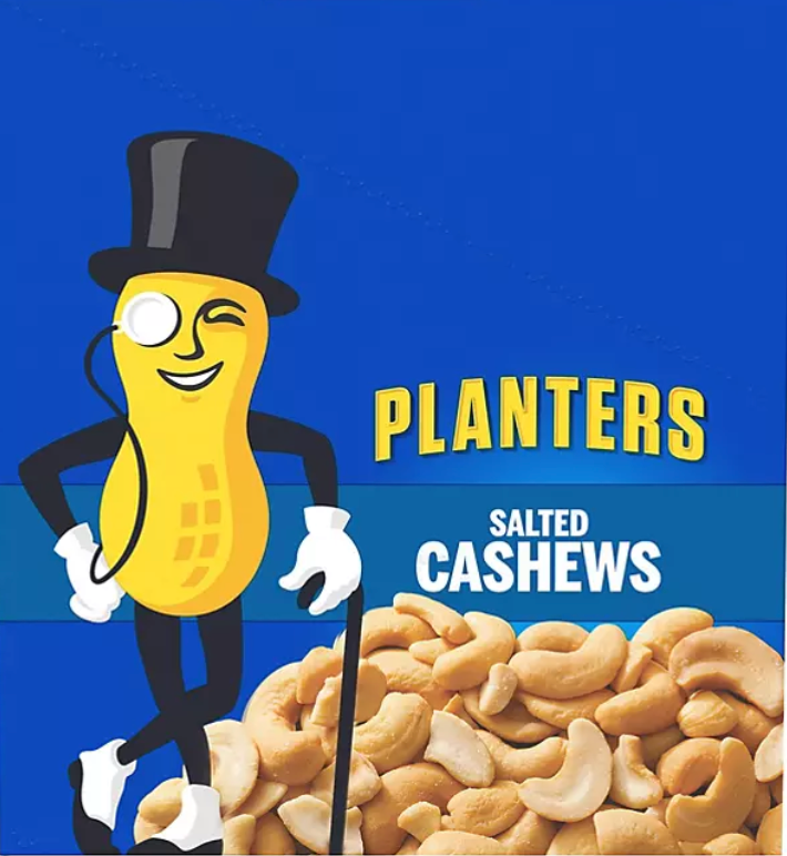 플랜터스 Planters 솔티드 캐슈 42g 18팩 (756g)