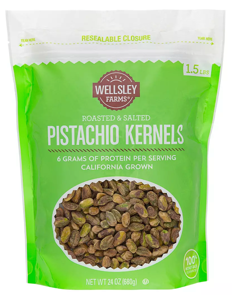 웰슬리팜 Wellsley Farms Non-GMO 노-쉘 캘리포니아 피스타치오 680g