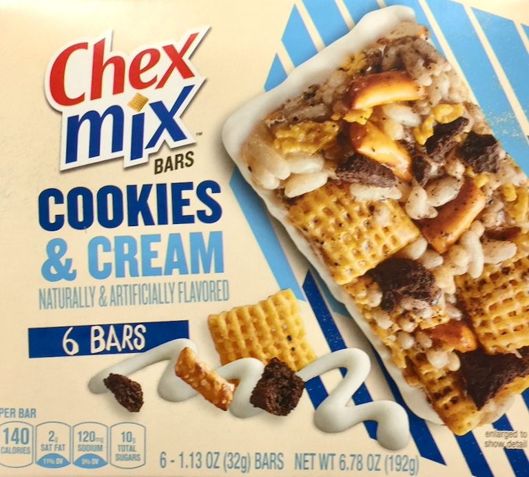 제너럴밀즈 General Mills 쿠키 & 크림 첵스믹스 스낵바 6pc (192g)