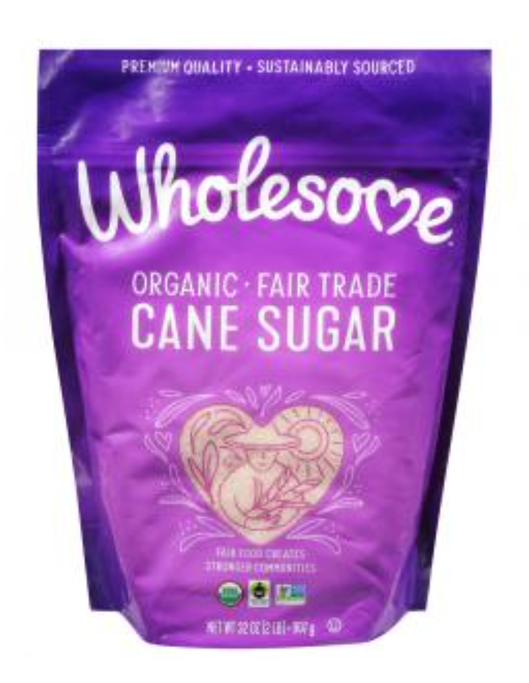 홀섬 Wholesome 유기농/Non-GMO 무표백 설탕 907g