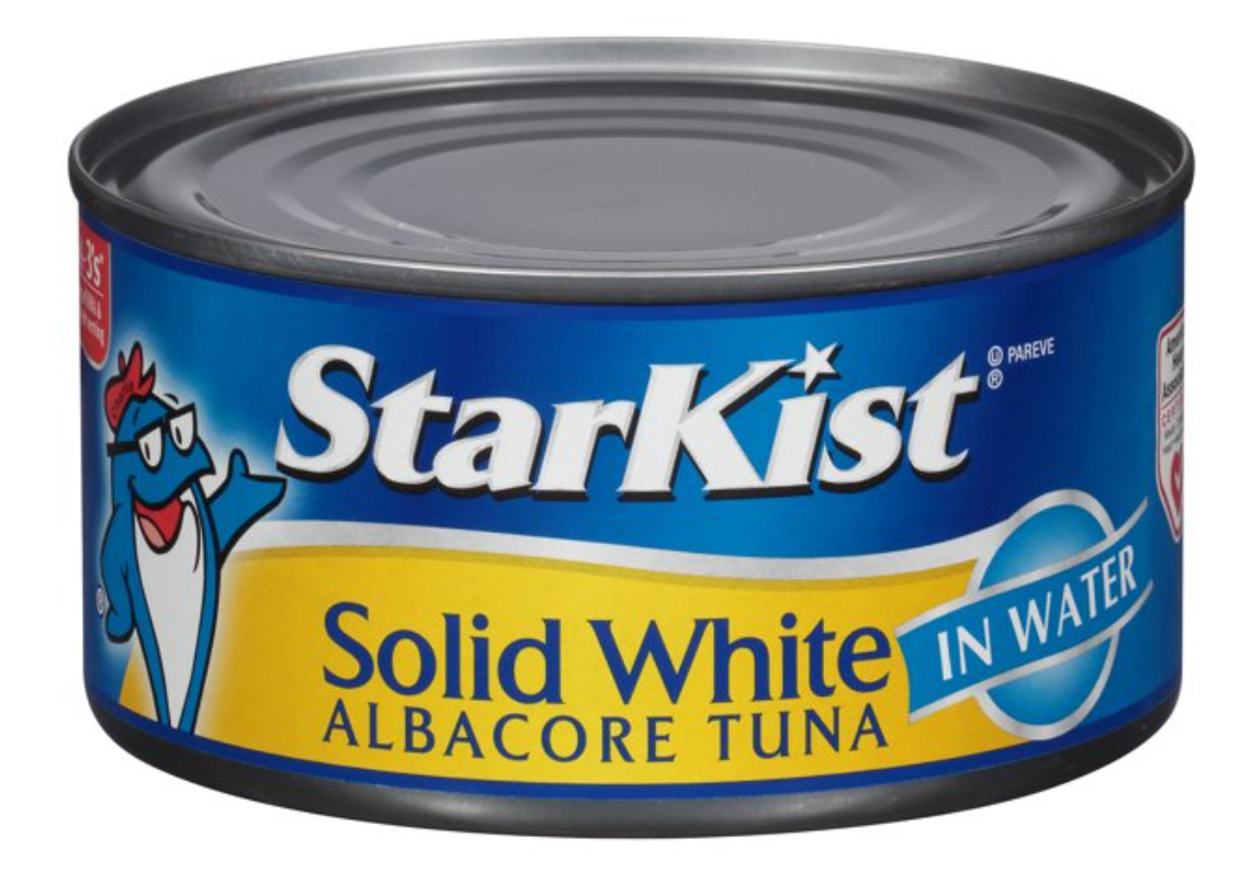 스타키스트 StarKist 솔리드 화이트 알바코어 참치 in 워터 340g 4캔 (1.36kg)