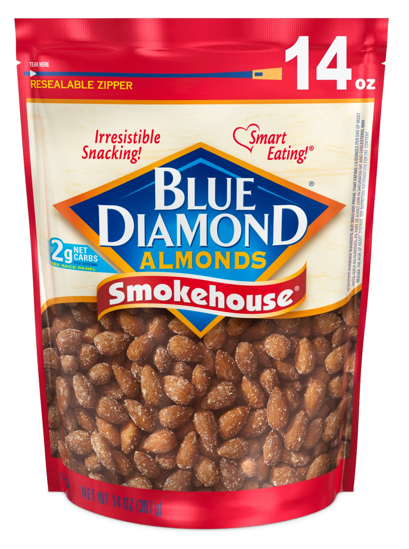 블루다이아몬드 Blue Diamond 스모크하우스 아몬드 397g