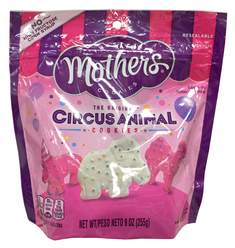 마더스 Mother's 오리지널 서커스 애니멀 프로스티드 쿠키 255g