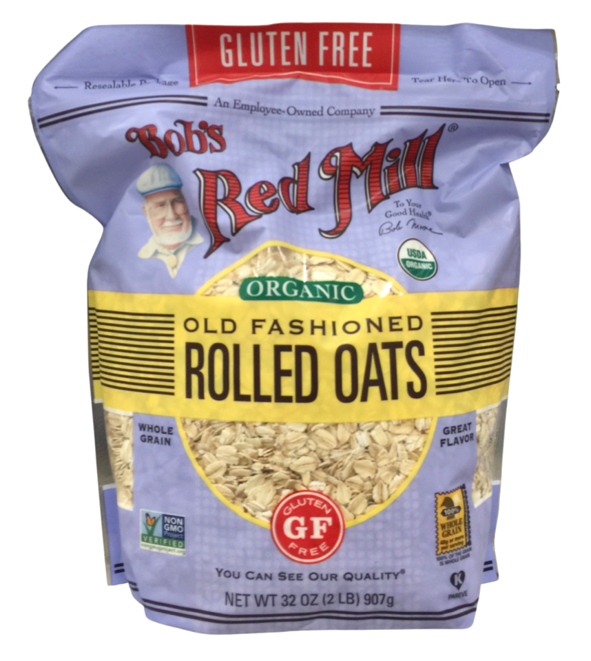 밥스레드밀 Bob's Red Mill 유기농/Non-GMO 글루텐-프리 롤드 오트밀 907g