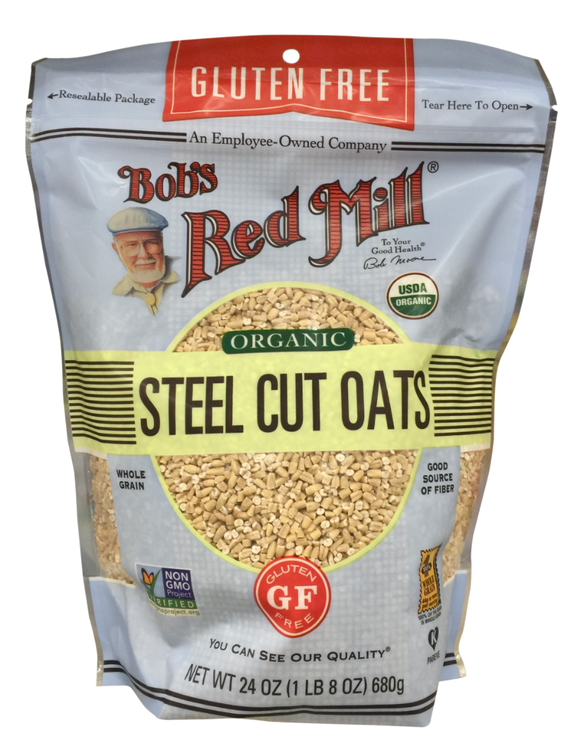 밥스레드밀 Bob's Red Mill 유기농/Non-GMO 글루텐-프리 스틸컷 오트밀 680g *월드챔피언수상*