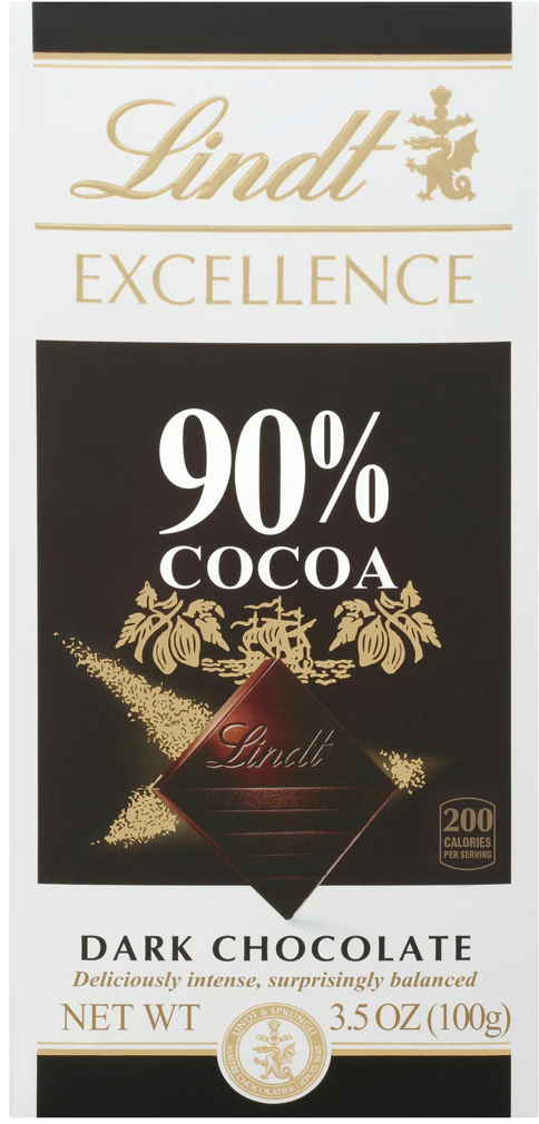 린트 Lindt 엑설런스 90% 카카오 다크초콜렛 100g