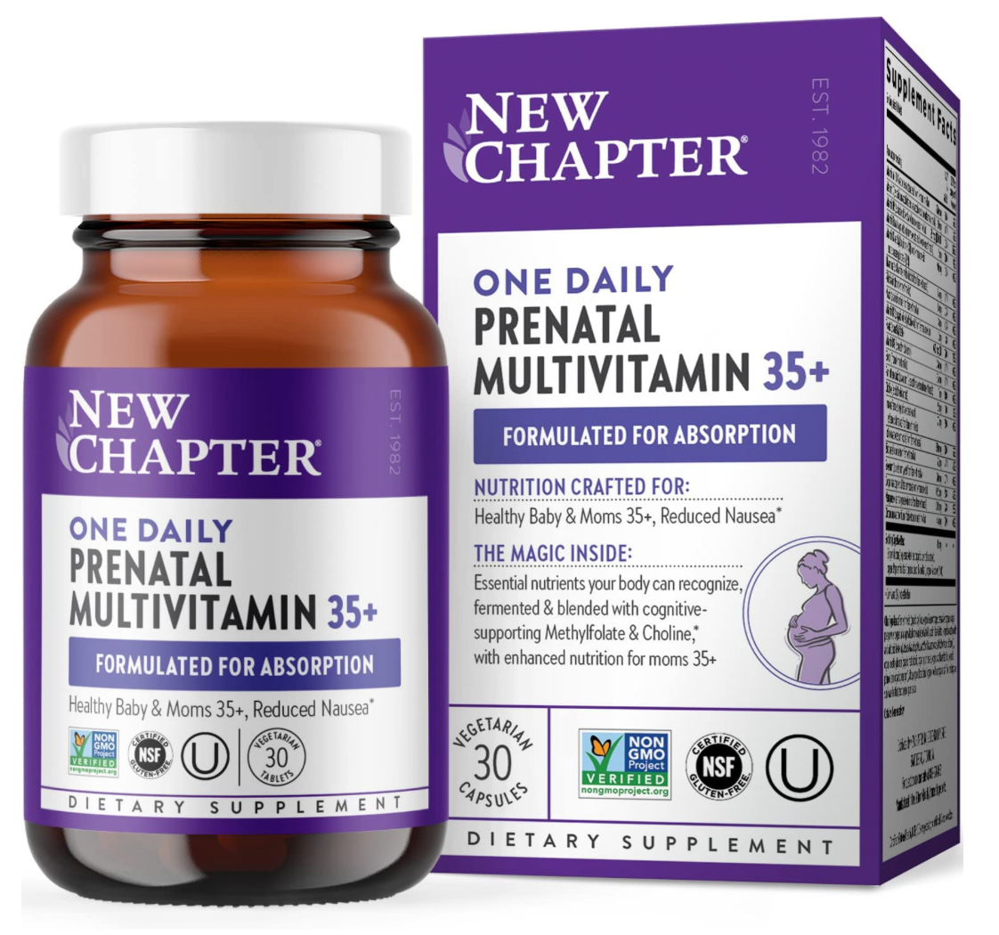 뉴챕터 NewChapter 프레나탈 원데일리 35+ 산전 *발효* 종합비타민 30정