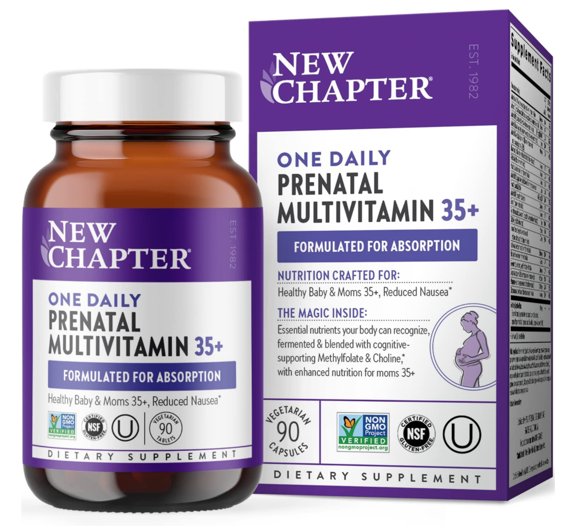 뉴챕터 NewChapter 프레나탈 원데일리 35+ 산전 *발효* 종합비타민 90정