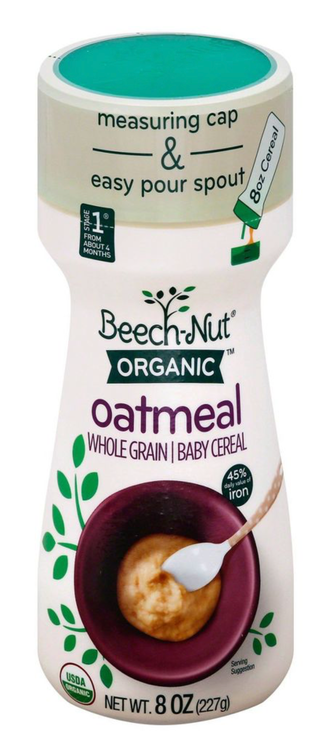 비치너트 Beech Nut 유기농/Non-GMO 홀그레인 오트밀 (통귀리) 베이비 시리얼 227g