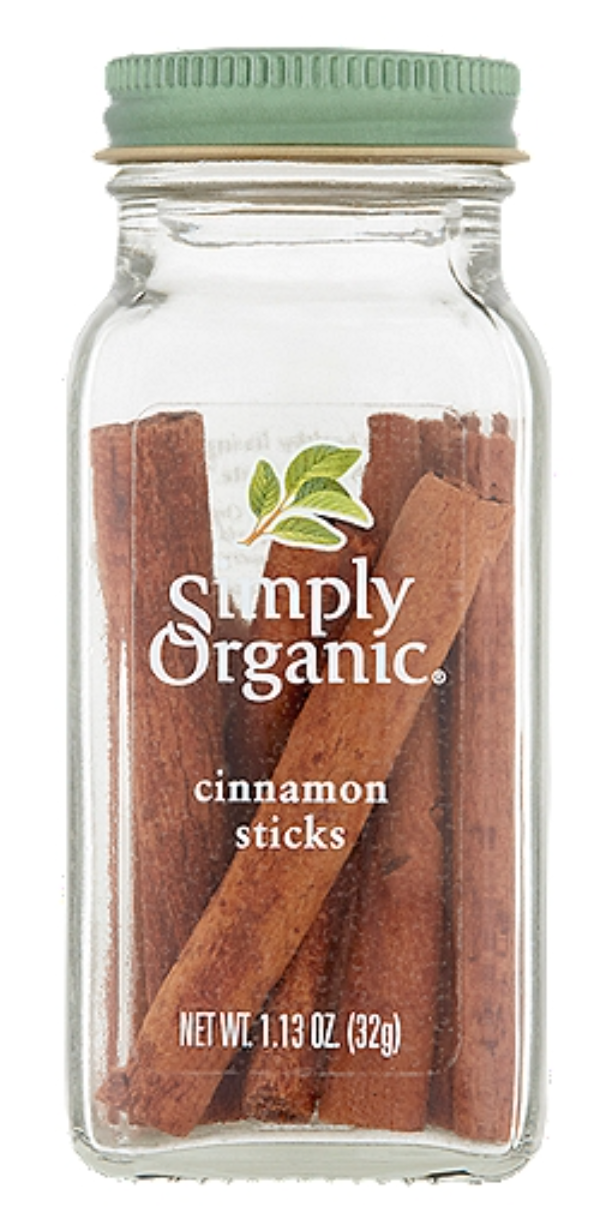 심플리오가닉 Simply Organic 유기농 시나몬 스틱 (계피 껍질) 32g 6개