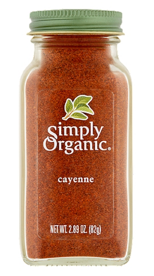 심플리오가닉 Simply Organic 유기농 케이옌 페퍼 82g 6개