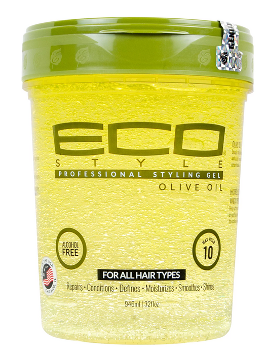 에코스타일러 Ecostyler 파라벤/프탈레이트-프리 올리브오일 UV 차단 스타일링 젤 946ml