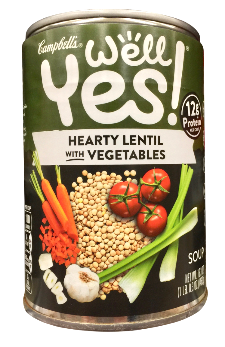 캠벨 Campbell's 웰예스 하티 렌틸 베지 (야채) 스프 454g 6ct (2.72kg)