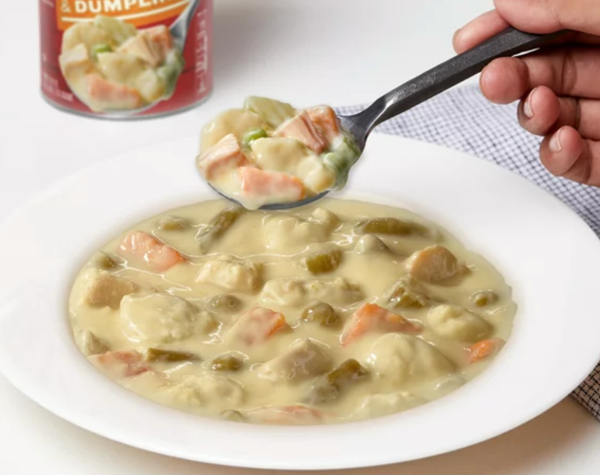 캠벨 Campbell's 청키 크리미 무항생제 치킨 & 덤플링 (만두) 스프 533g 6ct (3.19kg)