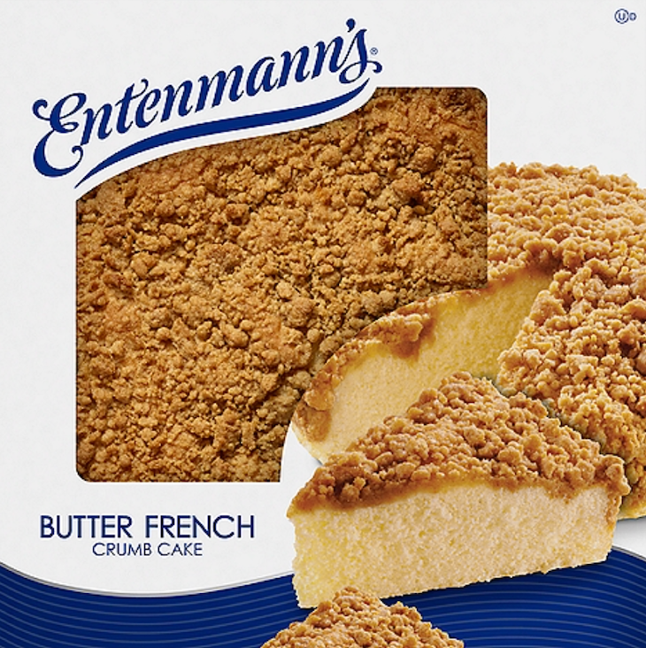 엔텐만 Entenmann's 버터 프렌치 크럼 (곰보) 케이크 396g