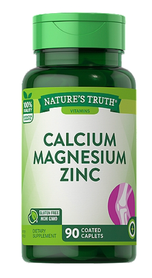 네이처스트루쓰 Non-GMO 칼슘 마그네슘 아연 90정
