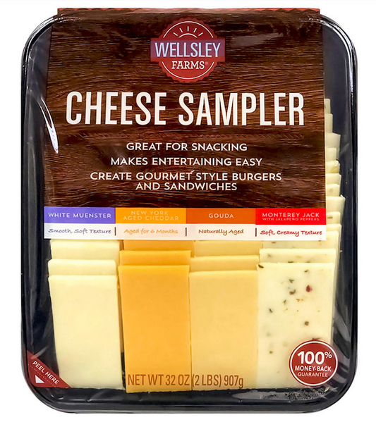 웰슬리팜 Wellsley Farms 시그니처 치즈 샘플러 907g