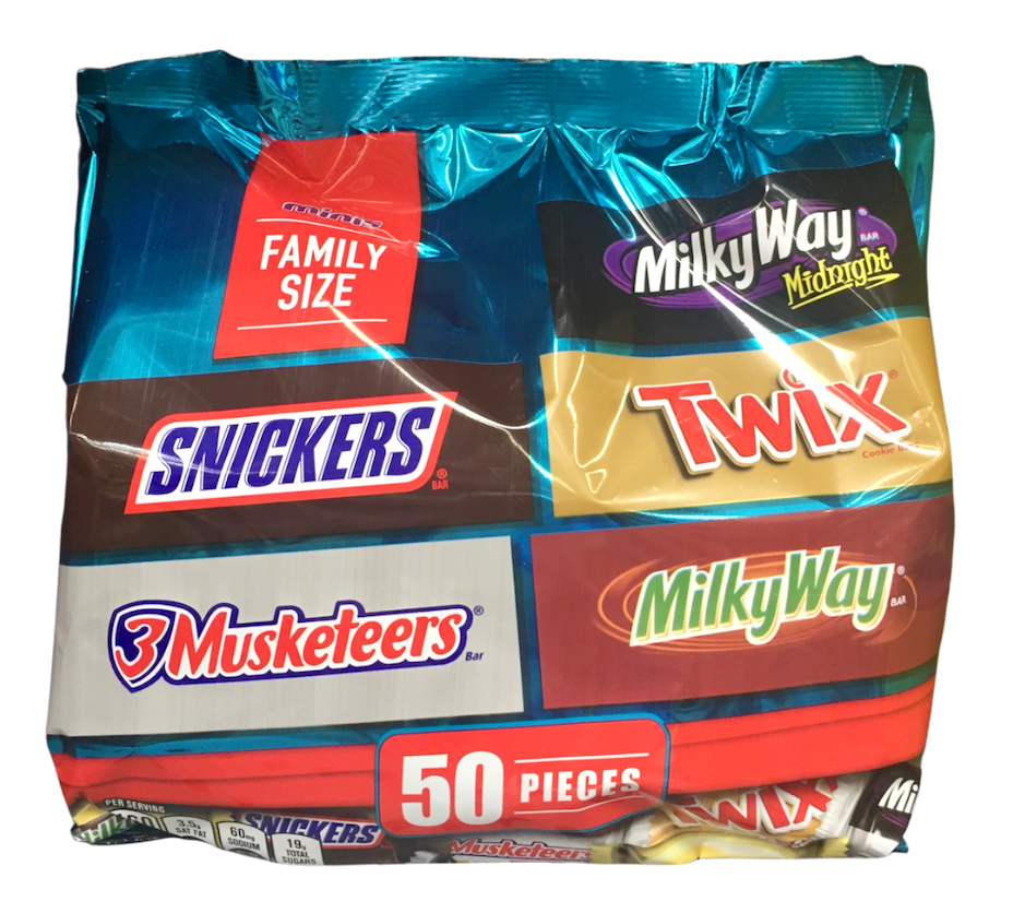 마스 Mars 미니스 초콜렛 5가지맛 50pc (453g)